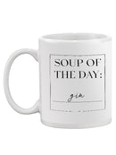 Soup Du Jour Ii Mug -Anna Hambly Designs