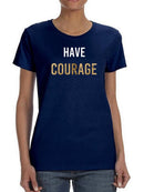 Bold Inspiration Ii. T-shirt -Anna Hambly Designs