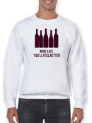 Wine Sentiment I Sweatshirt -Anna Hambly Designs