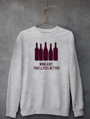 Wine Sentiment I Sweatshirt -Anna Hambly Designs
