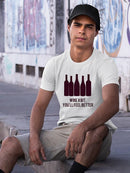 Wine Sentiment I. T-shirt -Anna Hambly Designs