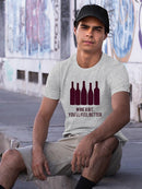 Wine Sentiment I. T-shirt -Anna Hambly Designs