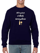 Wine Sentiment Iv Sweatshirt -Anna Hambly Designs