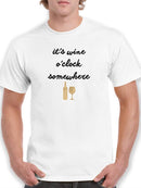 Wine Sentiment V. T-shirt -Anna Hambly Designs