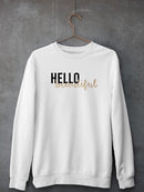 Golden Quote I Sweatshirt -Anna Hambly Designs