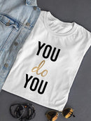 Golden Quote Ii. T-shirt -Anna Hambly Designs