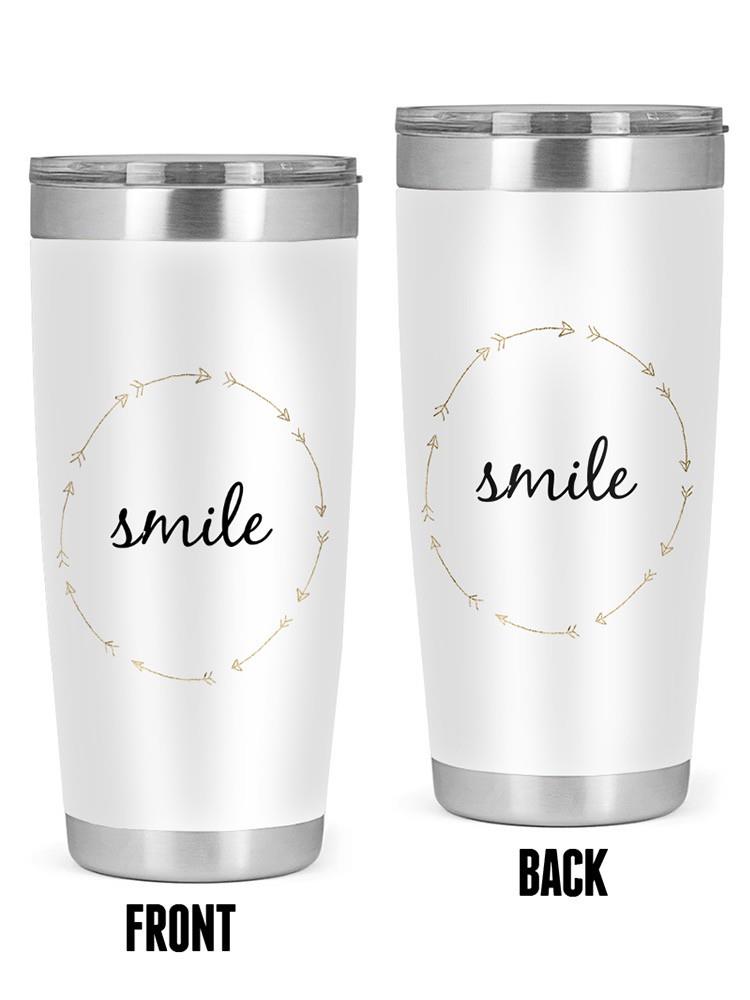 Golden Quote Iii Tumbler -Anna Hambly Designs