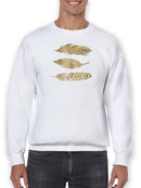 Golden Quote Iv Sweatshirt -Anna Hambly Designs