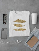 Golden Quote Iv. T-shirt -Anna Hambly Designs