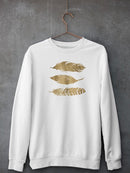 Golden Quote Iv Sweatshirt -Anna Hambly Designs