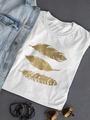 Golden Quote Iv. T-shirt -Anna Hambly Designs