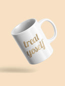 Golden Quote Ix Mug -Anna Hambly Designs
