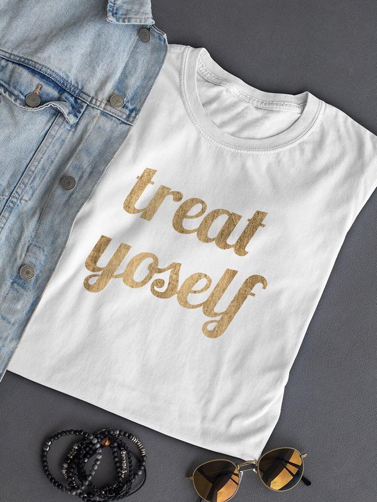 Golden Quote Ix. T-shirt -Anna Hambly Designs
