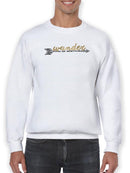 Golden Quote V Sweatshirt -Anna Hambly Designs