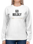 Golden Quote Vi Sweatshirt -Anna Hambly Designs