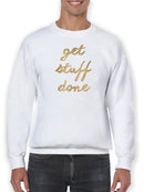 Golden Quote Vii Sweatshirt -Anna Hambly Designs