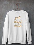 Golden Quote Vii Sweatshirt -Anna Hambly Designs