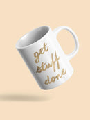 Golden Quote Vii Mug -Anna Hambly Designs