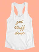 Golden Quote Vii T-shirt -Anna Hambly Designs