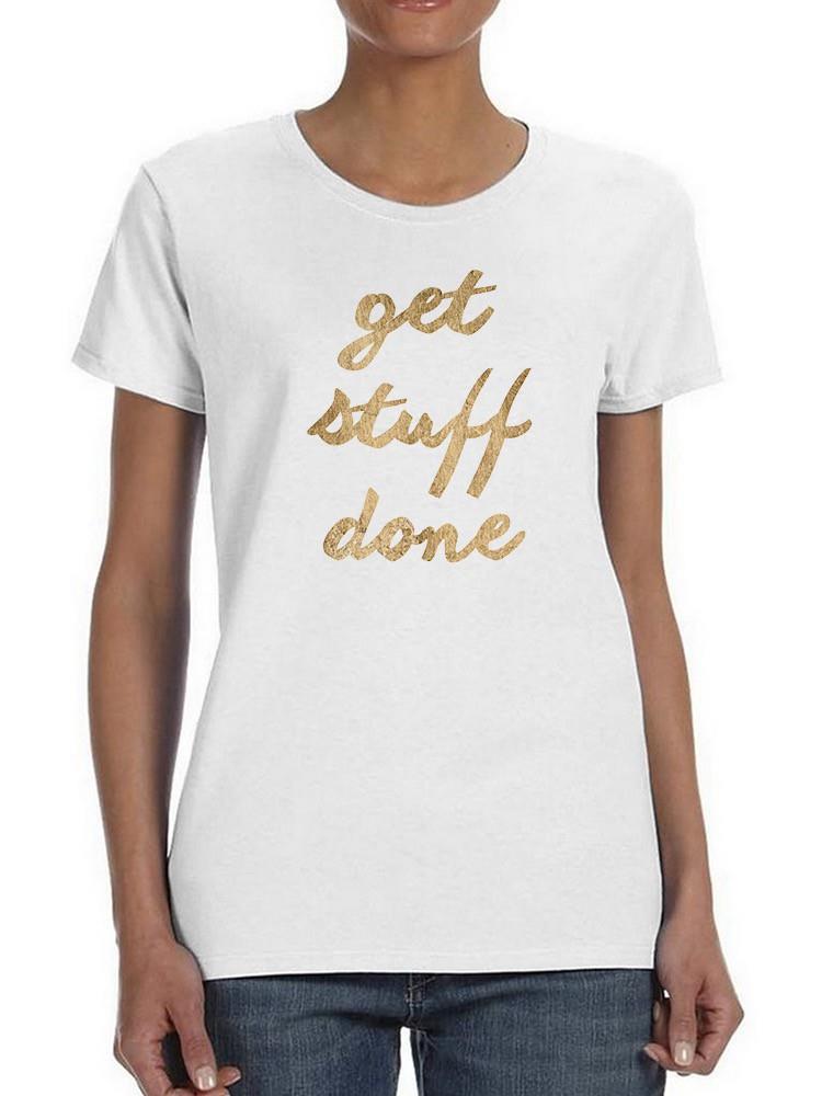 Golden Quote Vii. T-shirt -Anna Hambly Designs