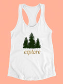 Golden Quote X Racerback Tank -Anna Hambly Designs