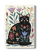 Folksy Felines B Wall Art -Annie Warren Designs