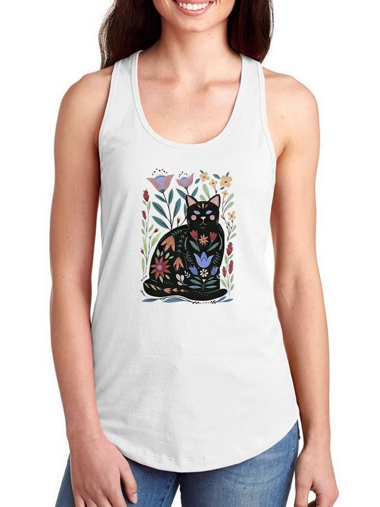 Folksy Felines B T-shirt -Annie Warren Designs
