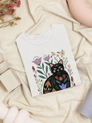 Folksy Felines B T-shirt -Annie Warren Designs