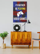 Gamer At Play Iii Wall Art -Annie Warren Designs