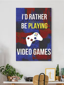 Gamer At Play Iii Wall Art -Annie Warren Designs