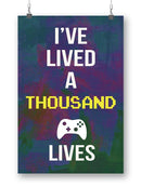 Gamer At Play I Wall Art -Annie Warren Designs