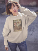 Portrait In Bloom Ii Sweatshirt -Annie Warren Designs