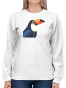 Exotic Toucan Sweatshirt -Annie Warren Designs