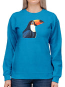 Exotic Toucan Sweatshirt -Annie Warren Designs