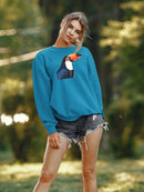 Exotic Toucan Sweatshirt -Annie Warren Designs
