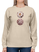 Echinus Esculentus Jest Sweatshirt -Annie Warren Designs