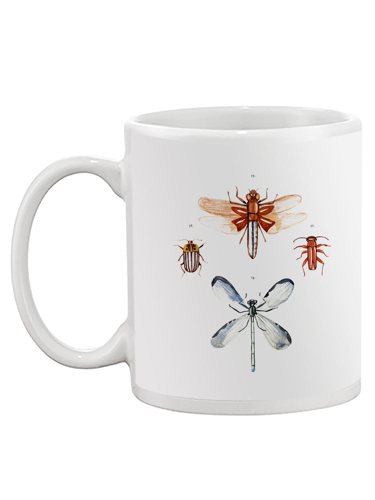 Insect Varieties Iv Mug -Annie Warren Designs