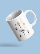 Insect Varieties Ii Mug -Annie Warren Designs