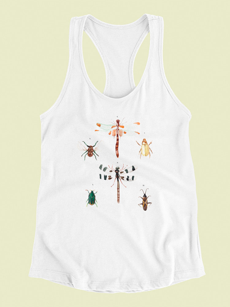 Insect Varieties Ii T-shirt -Annie Warren Designs