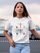 Insect Varieties Ii T-shirt -Annie Warren Designs