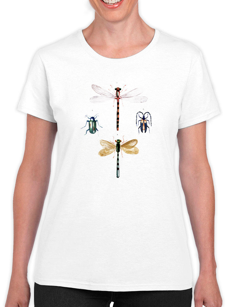 Insect Varieties I T-shirt -Annie Warren Designs