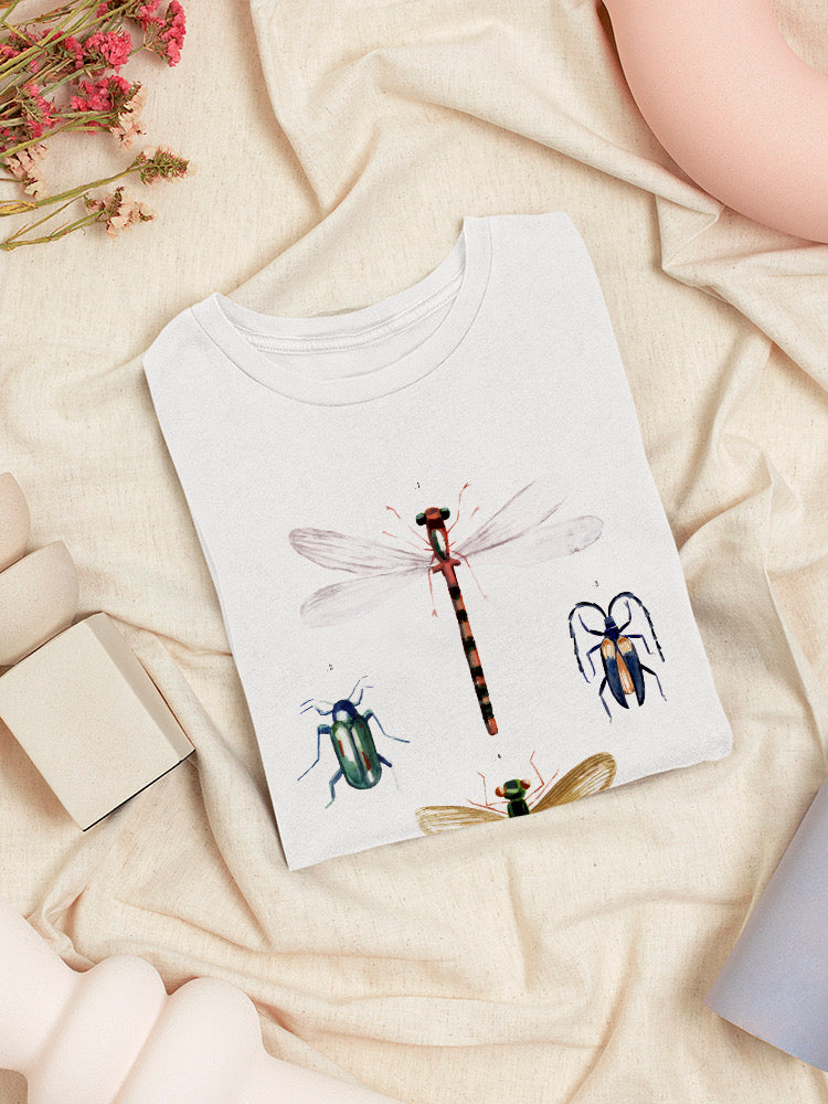 Insect Varieties I T-shirt -Annie Warren Designs
