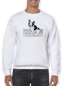 Pet Portrait Iii Sweatshirt -Annie Warren Designs