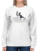 Pet Portrait Iii Sweatshirt -Annie Warren Designs
