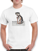 Pet Portrait I T-shirt -Annie Warren Designs