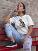 Pet Portrait I T-shirt -Annie Warren Designs