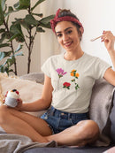 Backyard Variety I T-shirt -Annie Warren Designs