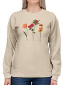 Backyard Variety Ii. Sweatshirt -Annie Warren Designs