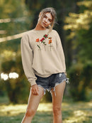 Backyard Variety Ii. Sweatshirt -Annie Warren Designs