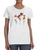 Backyard Variety Ii T-shirt -Annie Warren Designs